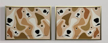 “Beagleflage" art print pair, 9"x12" or 16"x20"
