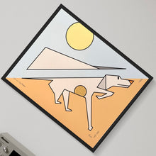 “Pointer-Counter-Pointer" art print pair, 9"x12" or 16"x20"