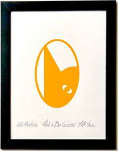 "Peek-A-Boo Curious" art print, 9"x12" or 16"x20"