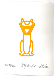 "Kitty Cone Love" art print, 9"x12" or 16"x20"